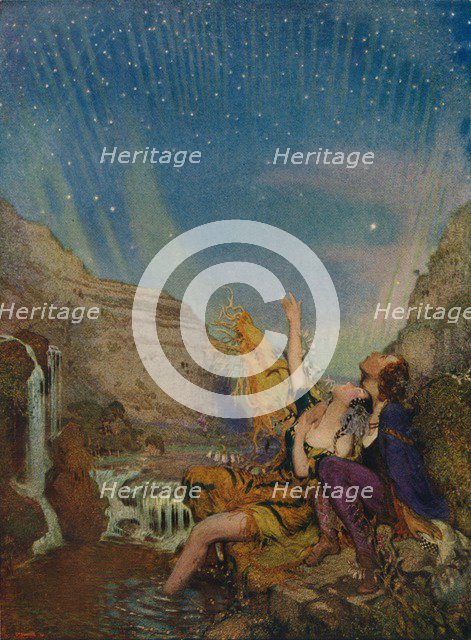 'The Polar Star', 1920. Artist: William Shackleton.