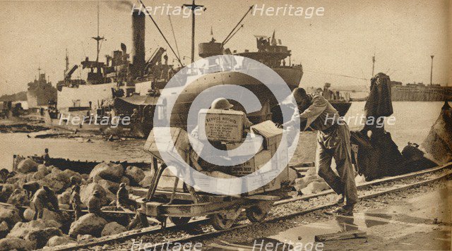 'Busy Scenes in Benghazi', 1943. Artist: Unknown.