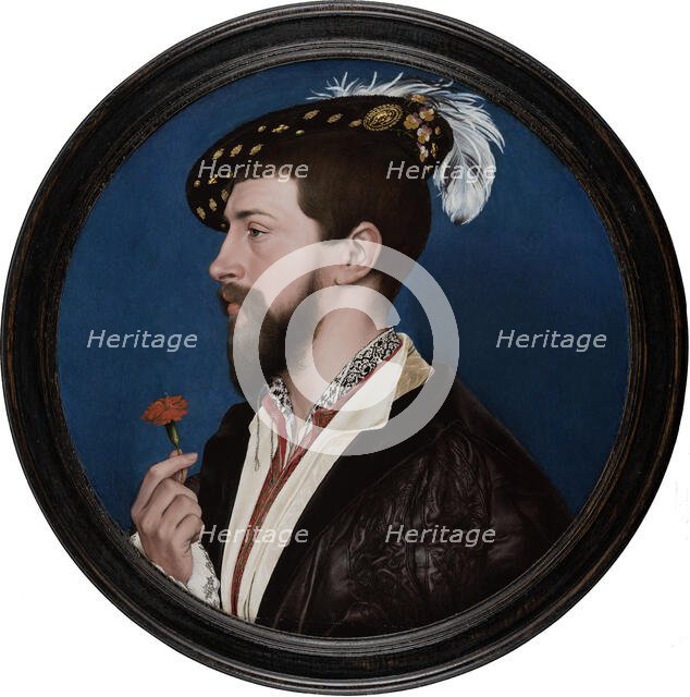 Portrait of Simon George of Cornwall (?), c1535-1543. Creator: Hans Holbein the Younger.