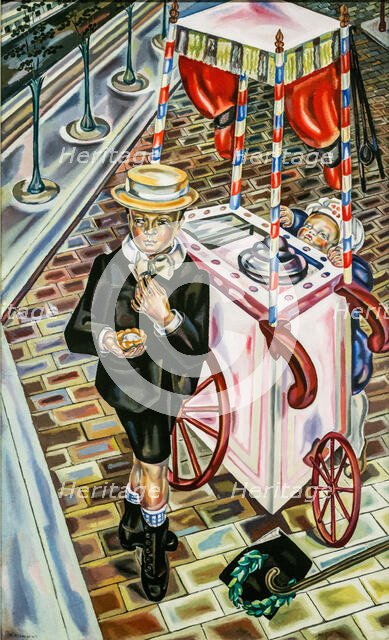 The Boy with Ice Cream, 1925. Creator: Blanchard, María (1881-1932).