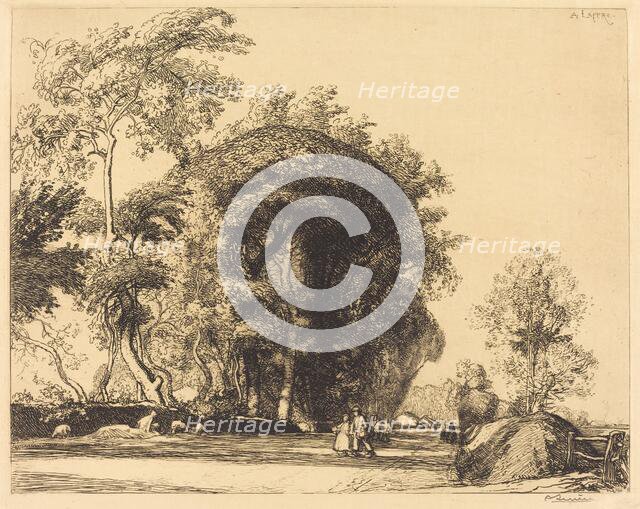 Path from St.-Gilles, St.-Jean-de-Monts (La route de St.-Gilles, St.-Jean-de-Monts), 1911. Creator: Auguste Lepere.