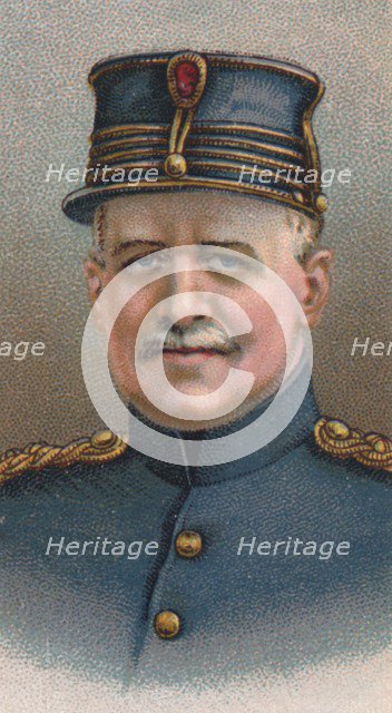 Lieutenant-General Felix Maximilien Eugene Wielemans (1863-1917), Chief of Staff, 1917. Artist: Unknown
