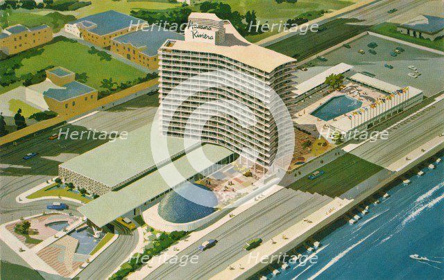 Havana Riviera Hotel, Havana, Cuba, c1957. Artist: Unknown