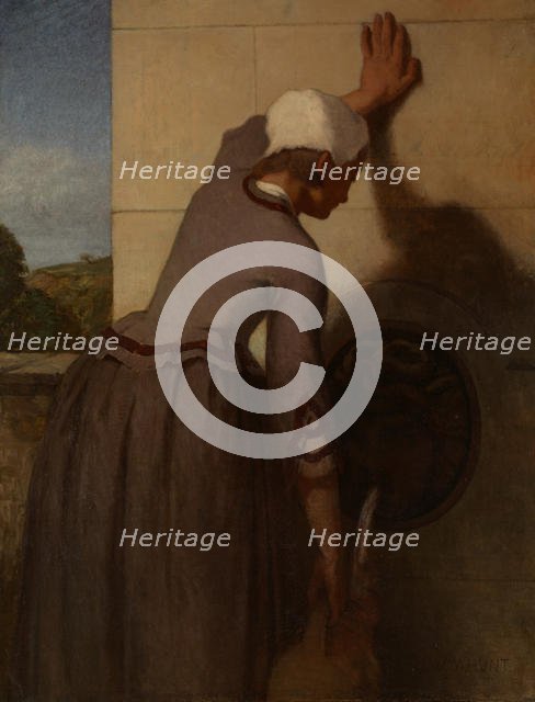 Girl at the Fountain, 1852-54. Creator: William Morris Hunt.