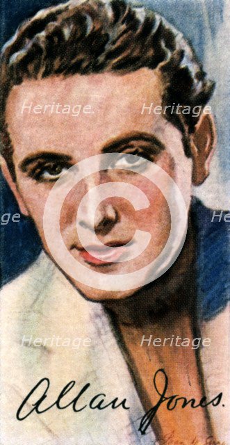 Allan Jones, (1907-1992),  American actor and singer, 20th century. Artist: Unknown
