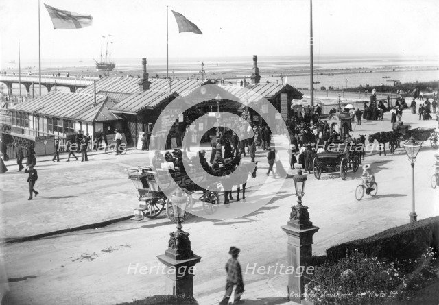 Southport Pier, Southport, Lancashire, 1890-1910. Artist: Unknown