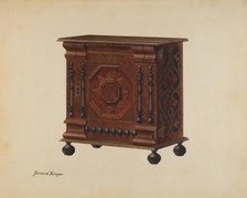 Cabinet for Storage, 1938. Creator: Bernard Krieger.