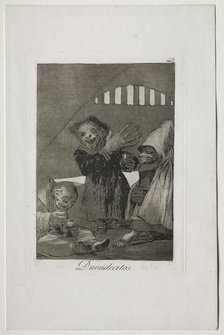 Caprichos: Hobgolins. Creator: Francisco de Goya (Spanish, 1746-1828).