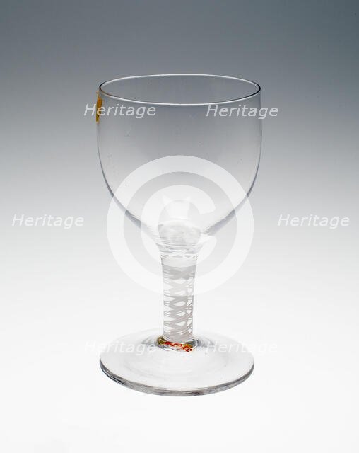 Rummer, England, c. 1780. Creator: Unknown.