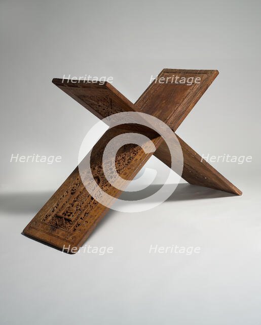 Stand for a Qur'an Manuscript, Iran, dated A.H. 761/ A.D. 1360. Creator: Hasan Sulaiman Isfahani.