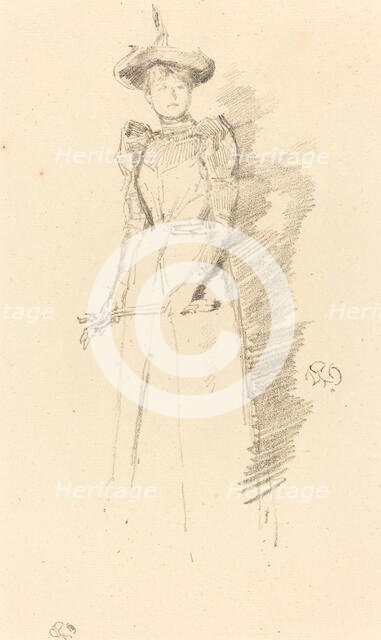 Gants de Suède, 1890. Creator: James Abbott McNeill Whistler.