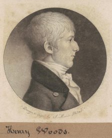 Henry Woods, 1802. Creator: Charles Balthazar Julien Févret de Saint-Mémin.