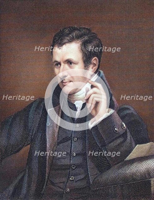 Humphry Davy, British chemist, 19th century. Creator: Unknown.