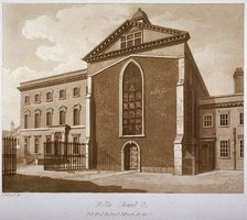 Rolls Chapel, Chancery Lane, City of London, 1800. Artist: Anon