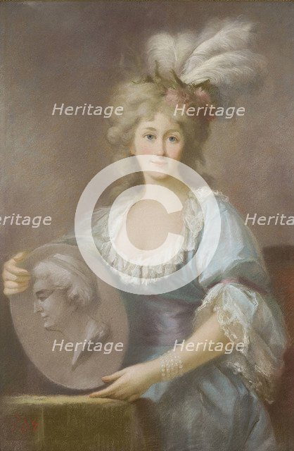 Duchess Dorothea of Courland, née Countess von Medem (1761-1821) , ca 1792.