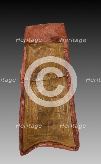 Tab from Mummy Band, 945-715 BC. Creator: Unknown.