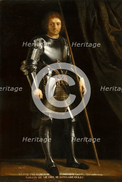 Gaston of Foix, Duke of Nemours (Warrior Saint) After Giorgione. Artist: Champaigne, Philippe, de (1602-1674)