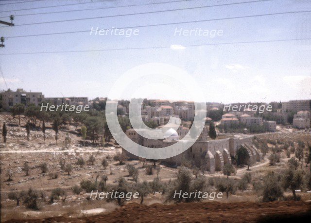 Monastery of the Cross, Jerusalem, c20th century. Artist: CM Dixon.