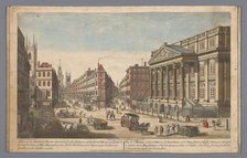 View of the Mansion House in London, 1751. Creator: Thomas Bowles.
