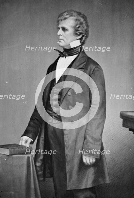 Isaac Toucey, between 1855 and 1865. Creator: Unknown.