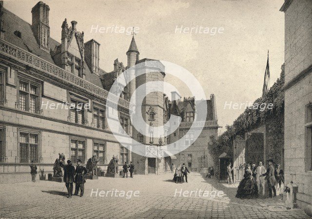'Hotel and Musee de Cluny', 1915. Artist: PH Benoist.