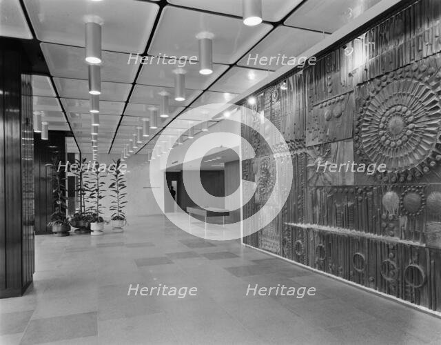 CIS Building, Cooperative Insurance Society Tower, Miller Street, Manchester, 16/10/1962. Creator: John Laing plc.