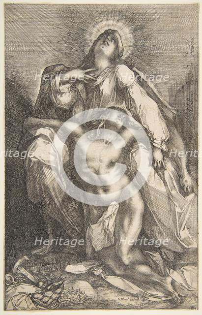 Pietà, 1612-16. Creator: Jacques Bellange.