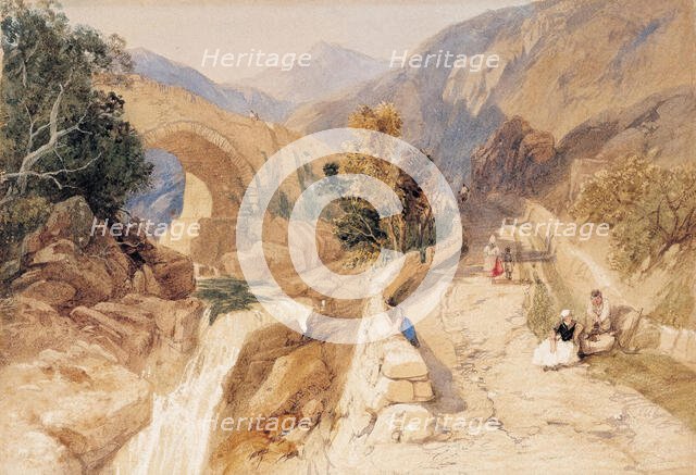 In the Tyrol, 1846. Creator: James Baker Pyne.