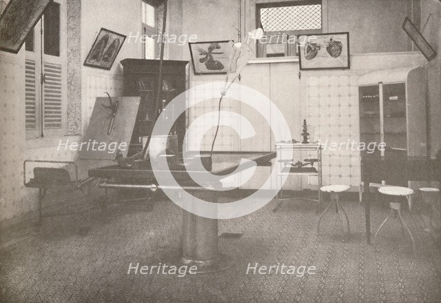 'Operating Room of the Medico-Legal Service', 1914. Artist: Unknown.