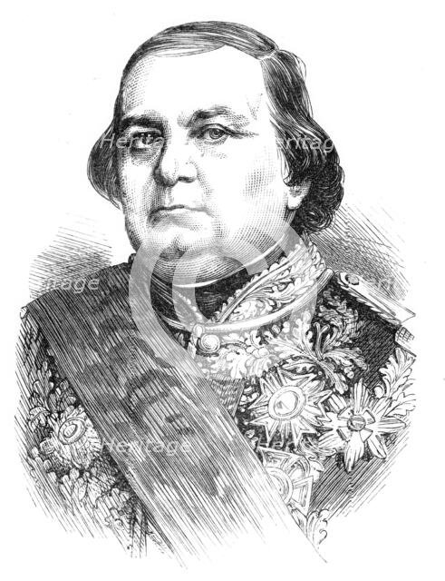 The new French ministry: Admiral Rigault de Genouilly (Marine), 1870. Creator: Unknown.