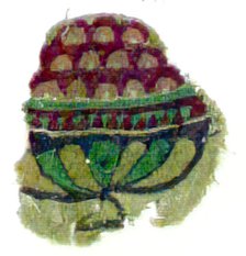 Textile Fragment, Coptic, 5th century. Creator: Unknown.