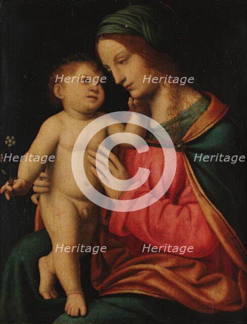 The Madonna with Child (Madonna Oggioni), c1515. Creator: Luini, Bernardino (ca. 1480-1532).