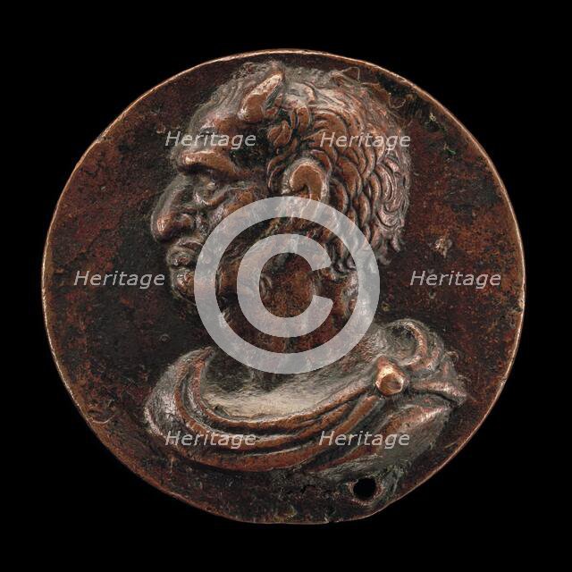 Head of a Satyr [obverse], 16th century. Creator: Unknown.