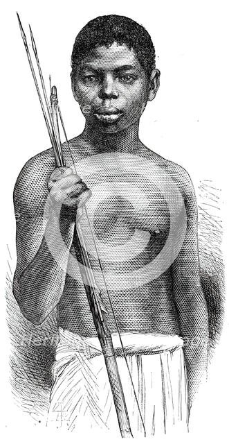 Jacko, Lieutenant Cameron's African Servant, 1876. Creator: Unknown.