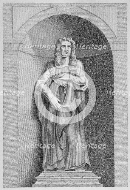 Statue of Sir John Moore from Christ's Hospital, City of London, 1770. Artist: Anon