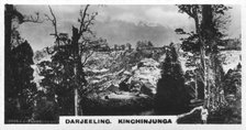 Kinchinjunga from Beechwood, Darjeeling, India, c1925. Artist: Unknown