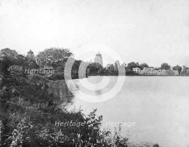 Lingaraj temples, Bhubaneswar, Orissa,  India, 1905-1906.Artist: FL Peters