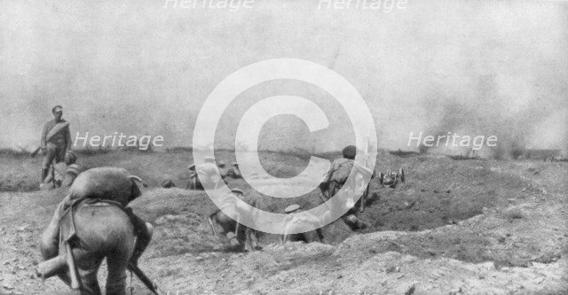 Russian offensive, Dzike Lani, Ternopil, Ukraine, First World War, 1 July 1917. Artist: Unknown