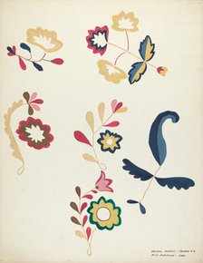 Design from a Proposed Portfolio, 1935/1942. Creator: Majel G. Claflin.