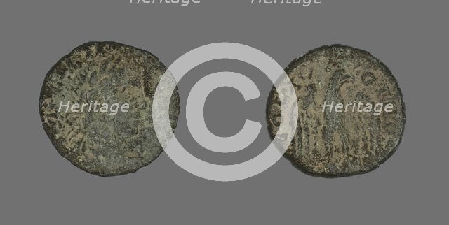 Coin Depicting Bust, 306-309 (?). Creator: Unknown.