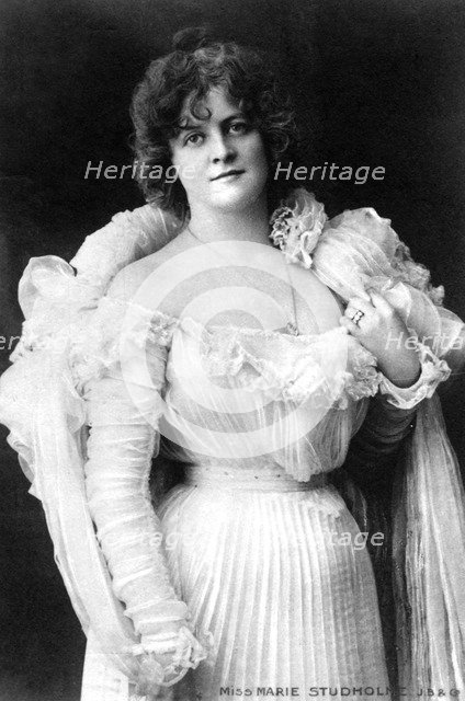 Marie Studholme (1875-1930), English actress, 1900s.Artist: W&D Downey