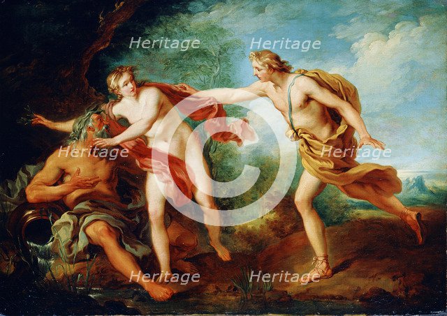 'Apollo and Daphne', 18th century. Artist: Francois Lemoyne