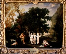 Judgement of Paris, the shepherd Paris has to give the golden apple to the most beautiful of the …