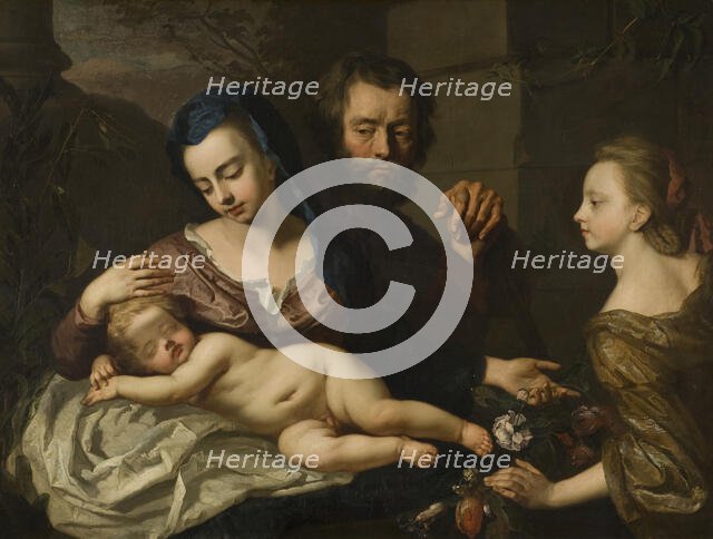 The Holy Family, 1691. Creator: Michael Dahl.