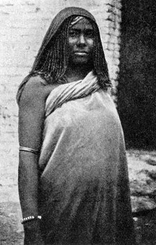A slave woman from Abyssinia (Ethiopia), 1922. Artist: Unknown