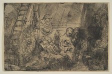 The Circumcision in the Stable, 1654. Creator: Rembrandt Harmensz van Rijn.