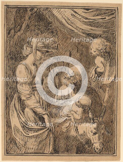 The Flight into Egypt, c. 1800. Creator: Benjamin West.