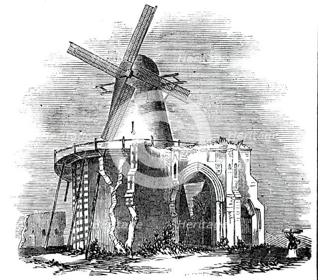 St. Benet's Abbey, 1844. Creator: Unknown.