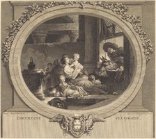 L'heureuse fécondité, 1777. Creator: Nicolas Delaunay.