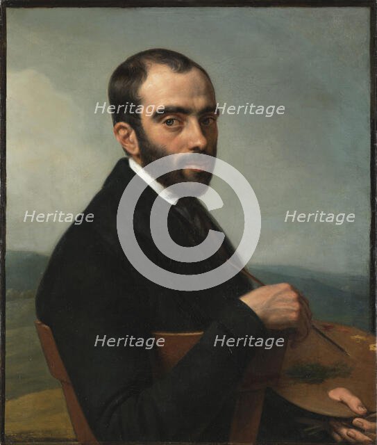 Portrait of Jean-Michel Cels (1819-1894), 1847. Creator: Cels, Cornelis (1778-1859).